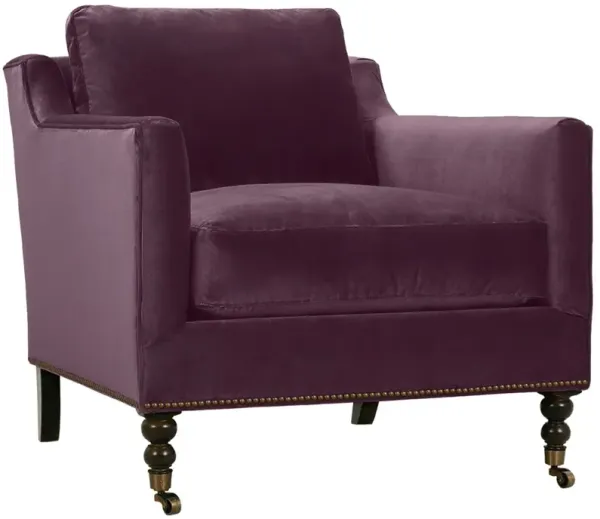 Margot Velvet Accent Chair