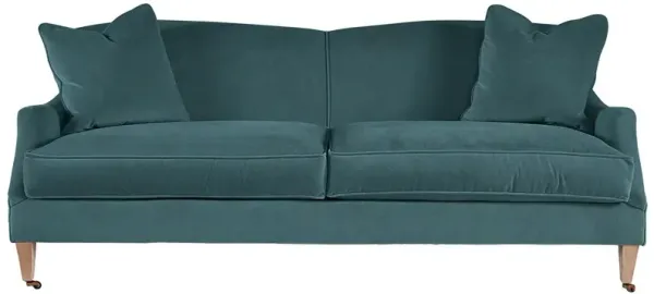 Elodie Velvet Curved Back Sofa