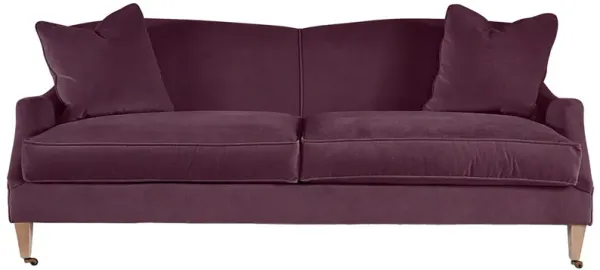 Elodie Velvet Curved Back Sofa