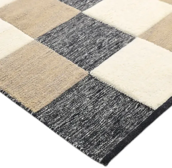 Athens Hand-Knotted Rug, Camel