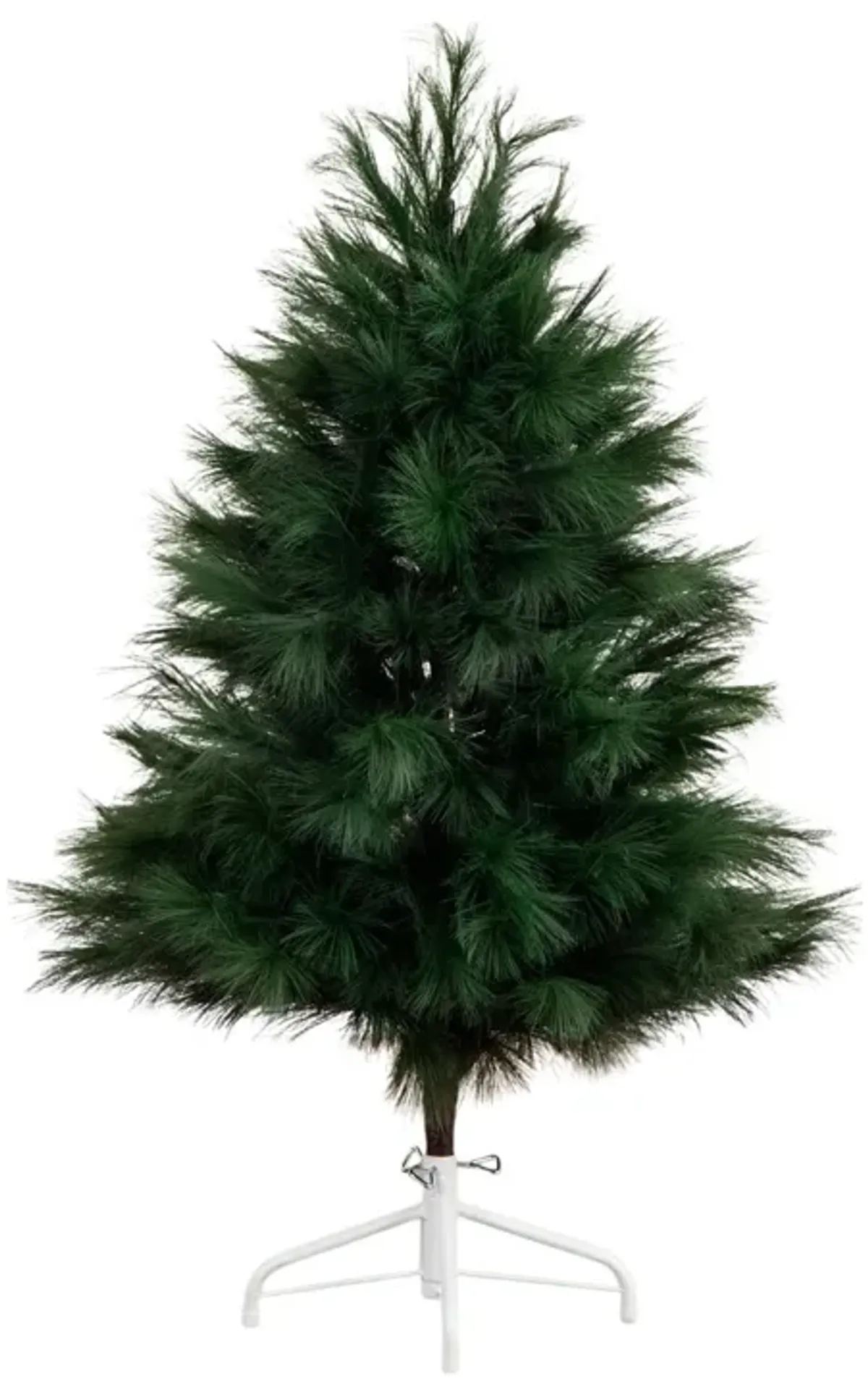 Green Pampas Grass Christmas Tree