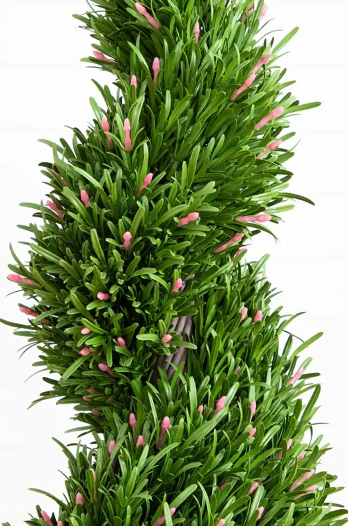 UV Resistant Rosemary Spiral Topiary Tree (Indoor/Outdoor)
