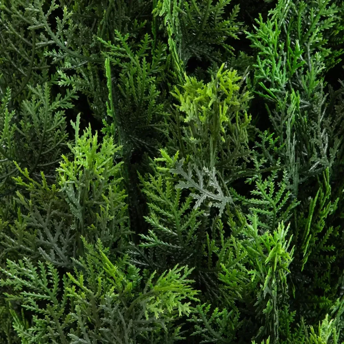 12-ft UV Resistant Cedar Pine Tree (Indoor/Outdoor) - Green