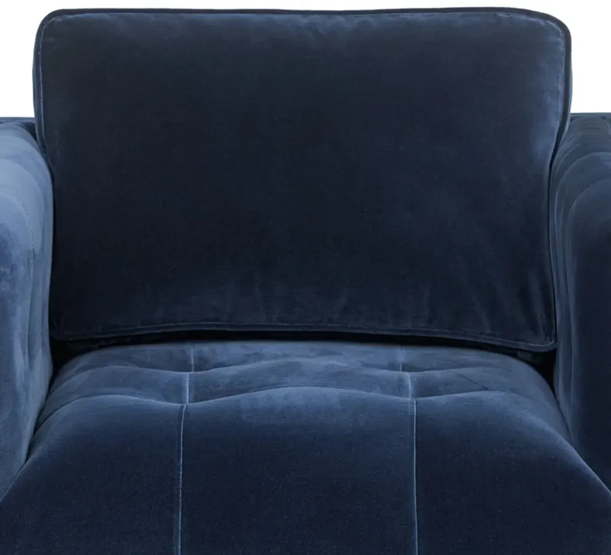 Florin Velvet Swivel Chair - Surrey Midnight