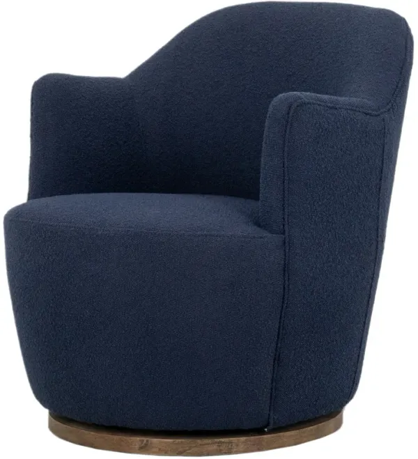 Lillian Swivel Boucle Chair