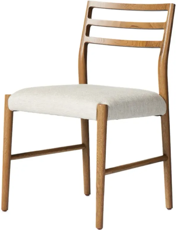 Noah Linen Dining Chair - Brown