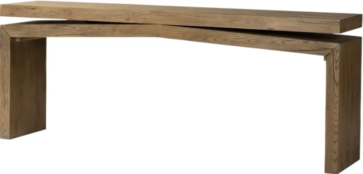 Tenera 79" Console Table - Gray