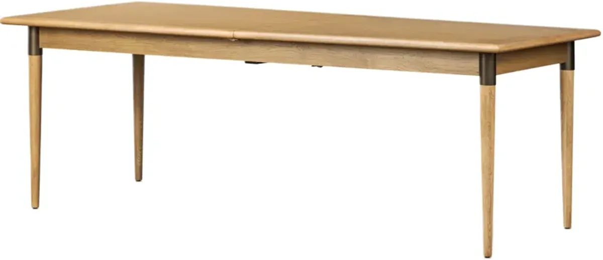 Siena Extension Dining Table - Fawn Oak