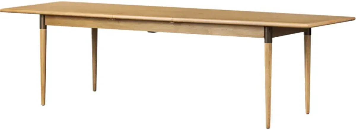 Siena Extension Dining Table - Fawn Oak