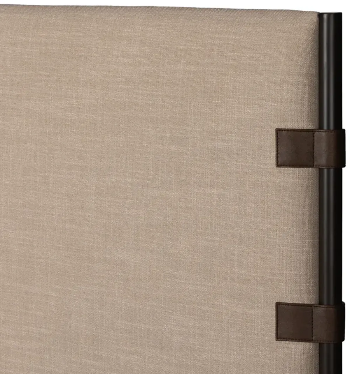 Winslow Linen Bed - Palm Ecru - Beige