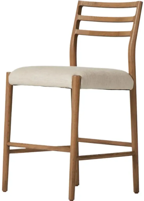 Noah Linen Counter Stool - Essence Natural