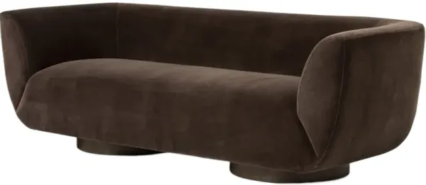 Skylar Velvet Sofa - Surrey Cocoa
