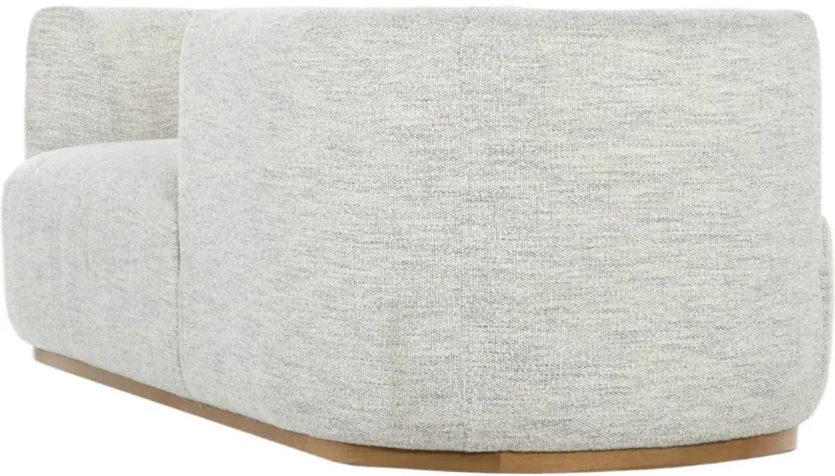 Aluni Tete A Tete Chaise - Merino Cotton Boucle - Brown - Comfortable, Sturdy, Stylish