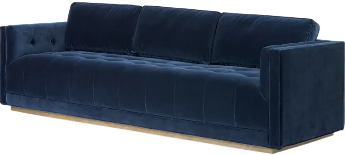 Florin Velvet Sofa - Surrey Midnight