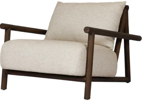 Dixie Teak Outdoor Lounge Chair, Faye Sand