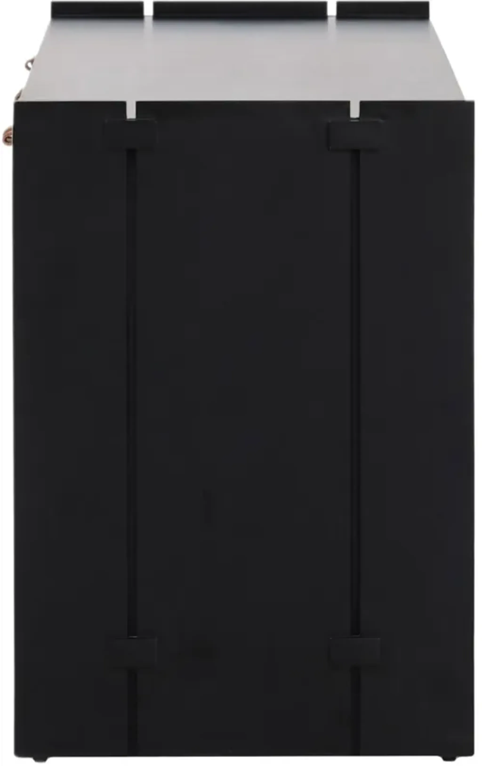 Porter Media Console Black Wash Poplar One Kings Lane | Furniture.com