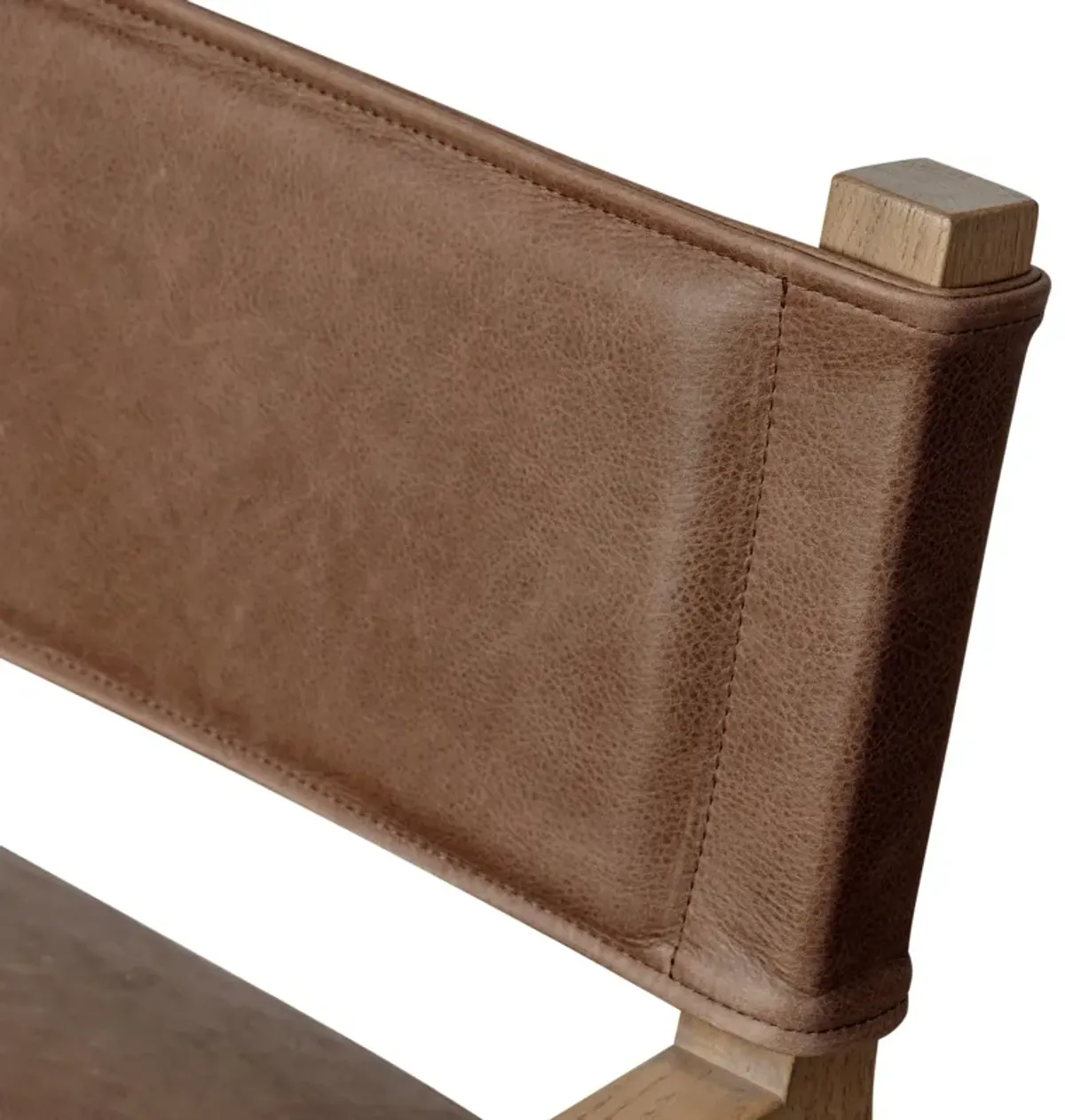 Parker Leather Dining Armchair - Palermo Cigar - Brown