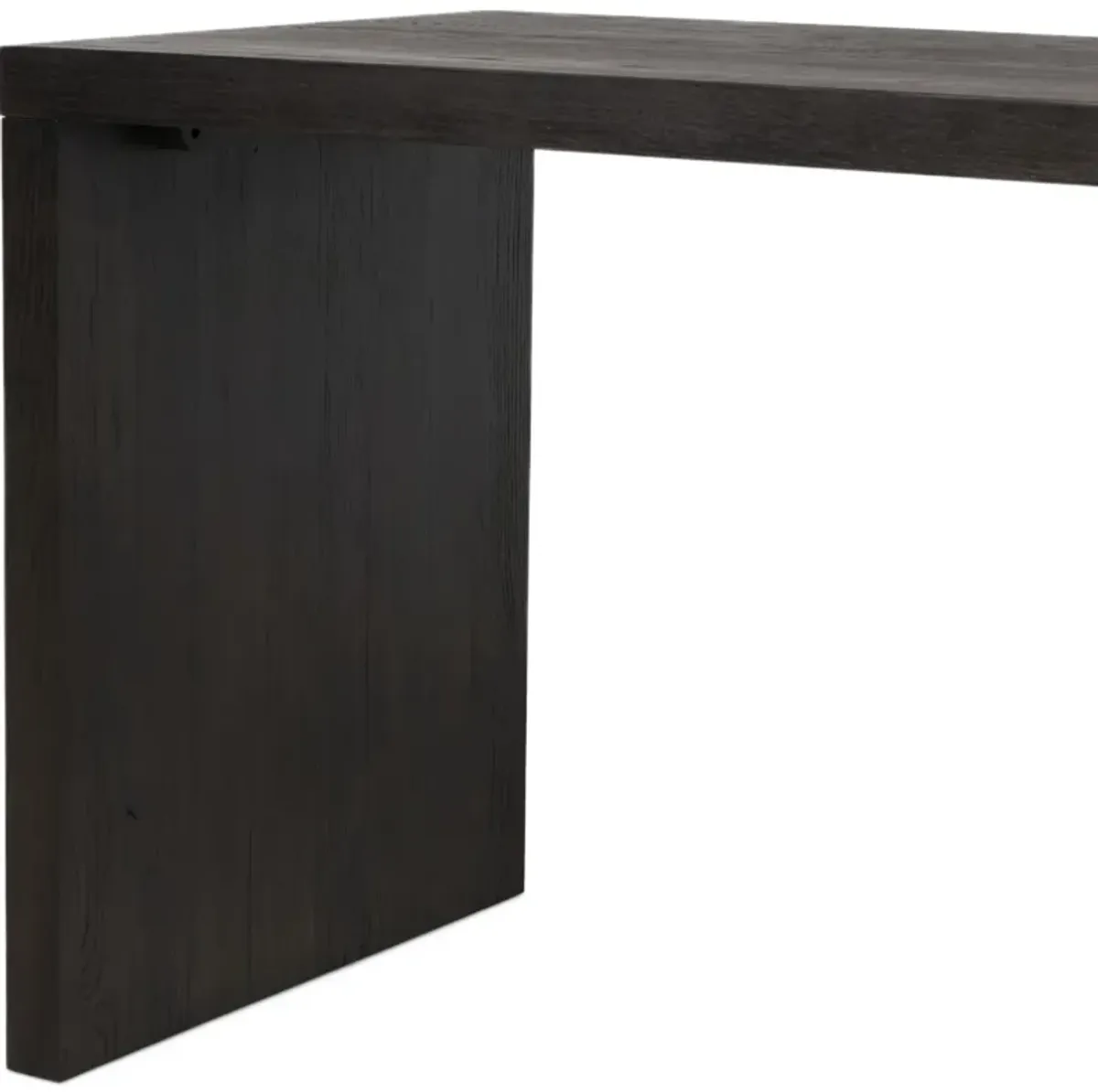 Scarlett Desk - Worn Black Oak