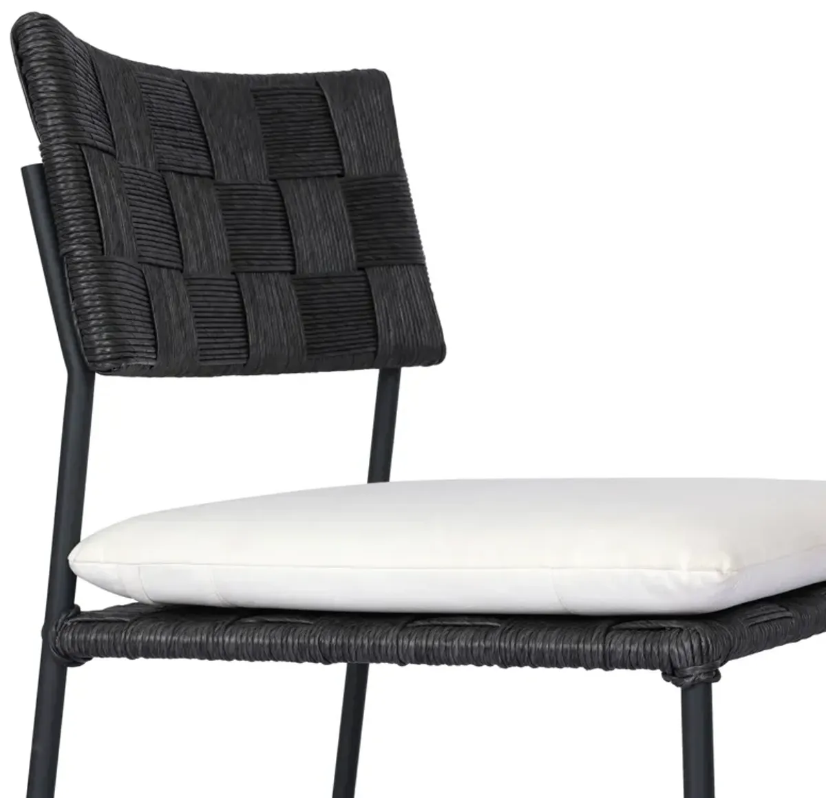 Azuline Outdoor Iron Counter Stool - Arashi Salt