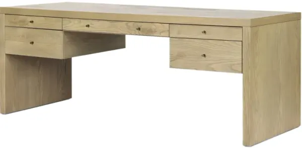 Hank Desk, Sandy Resawn Oak