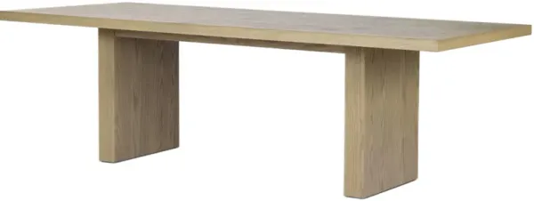 Hank 96" Dining Table, Sandy Resawn Oak