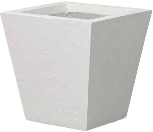 Verdara Concrete Indoor/Outdoor Planter - White - Small