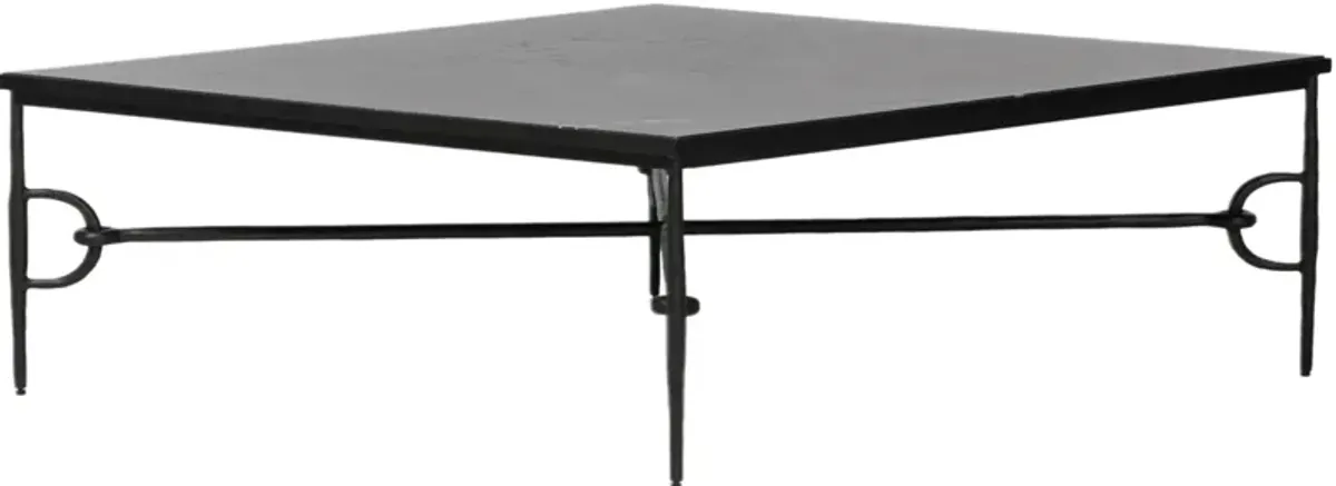 Ravelle Marble Coffee Table - Gray