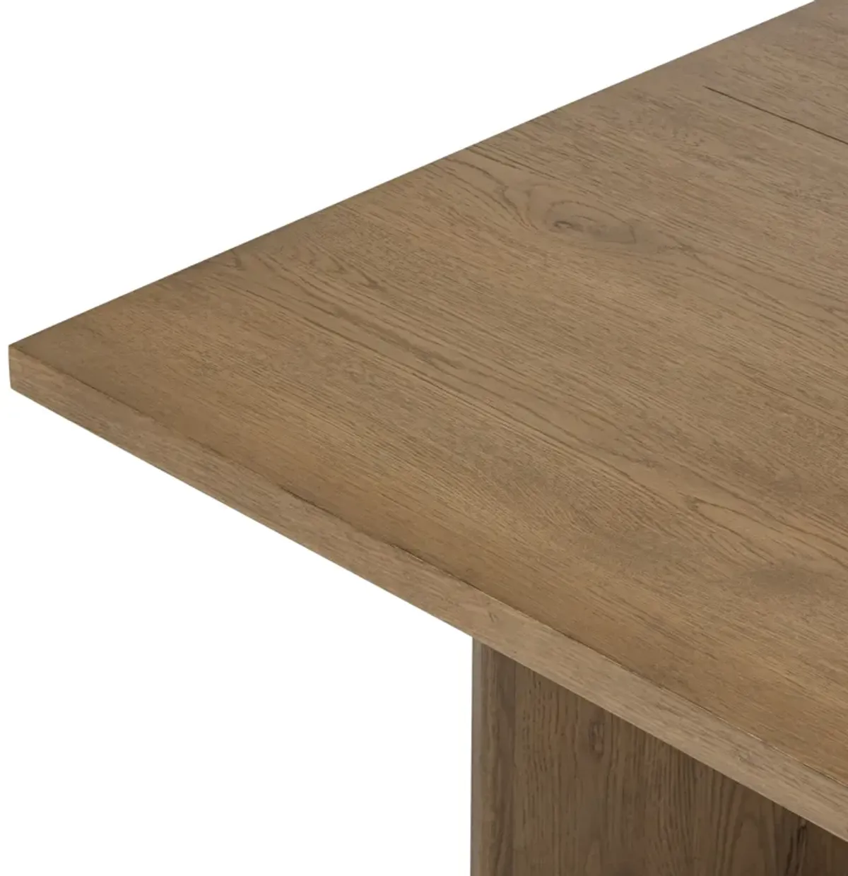 Eulora Coffee Table - Rubbed Light Oak - Brown