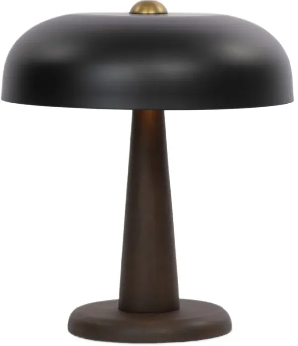 Auvienne Table/Desk Lamp - Russet Mango/Jet Black - Brown
