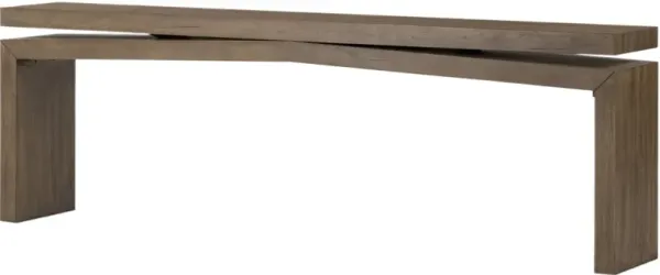 Tenera 94" Console Table - Gray