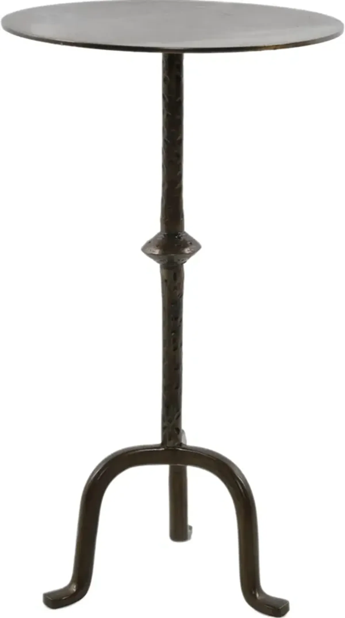 Mira Round End Table - Gold