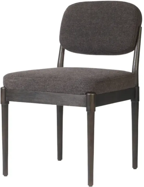 Auretta Performance Linen Dining Chair - Antwerp Noir - Black