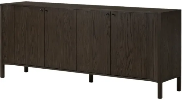 Sorelia 4-Door Sideboard, Umber Brown