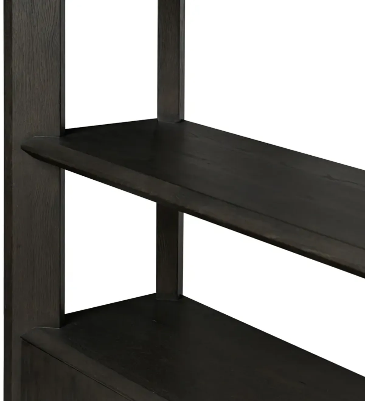 Marrowind Wide Bookshelf - Black