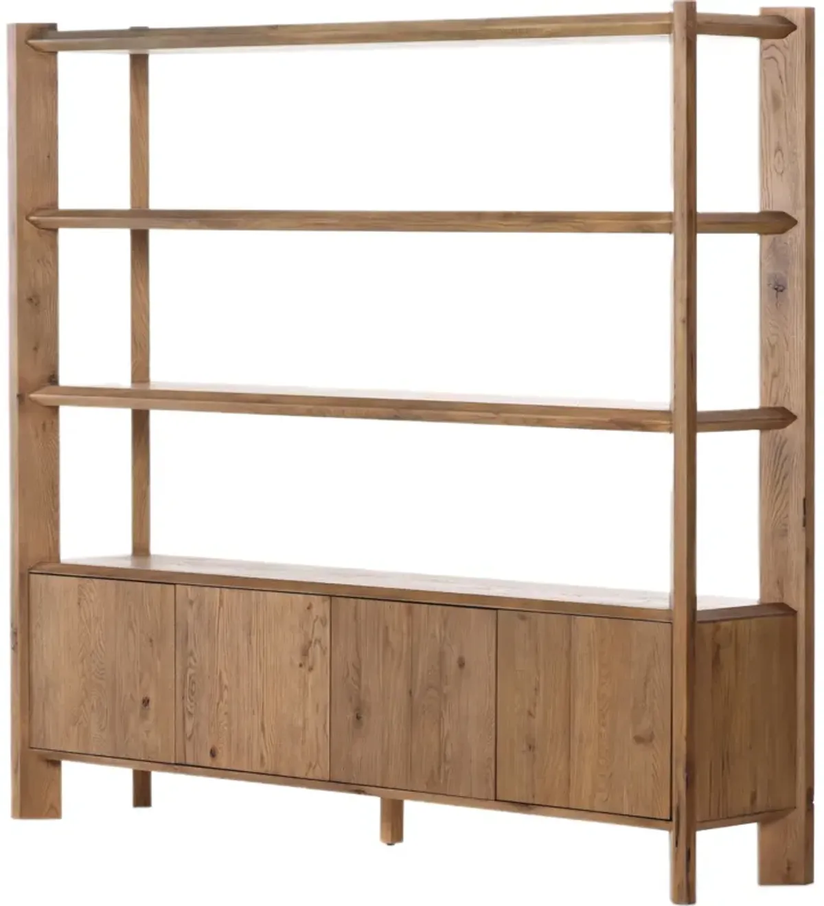 Marrowind Wide Bookshelf - Brown