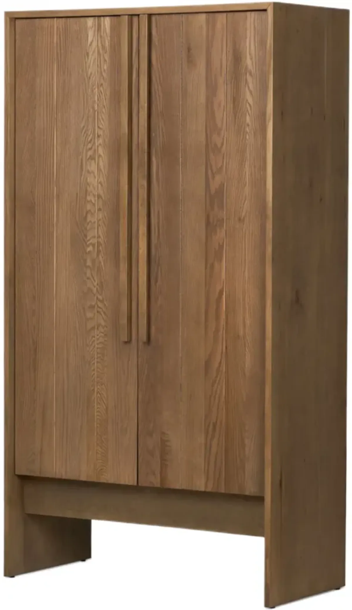 Meridra Tall 2-Door Cabinet - Brown