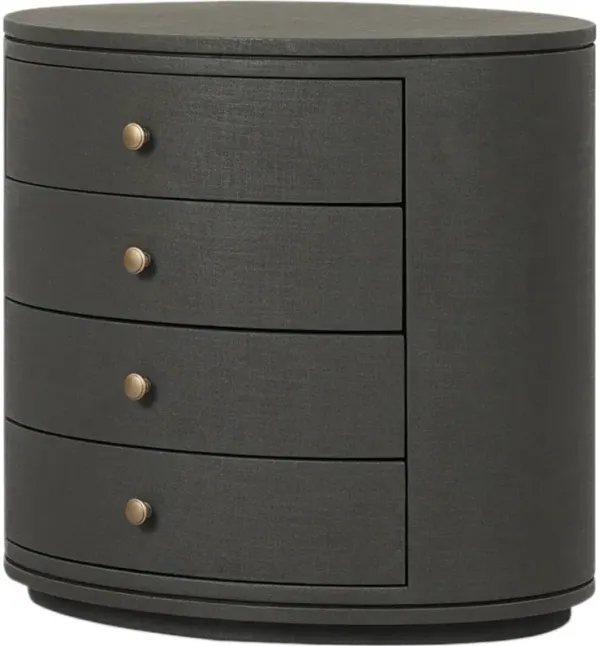 Zoryn Oval Nightstand