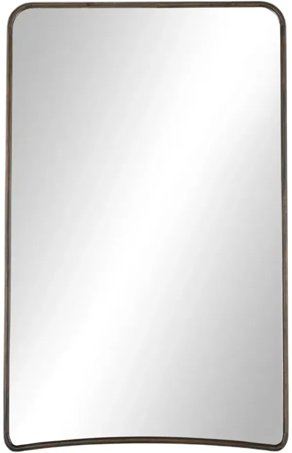 Valtrix Floor Mirror - Aged Brown