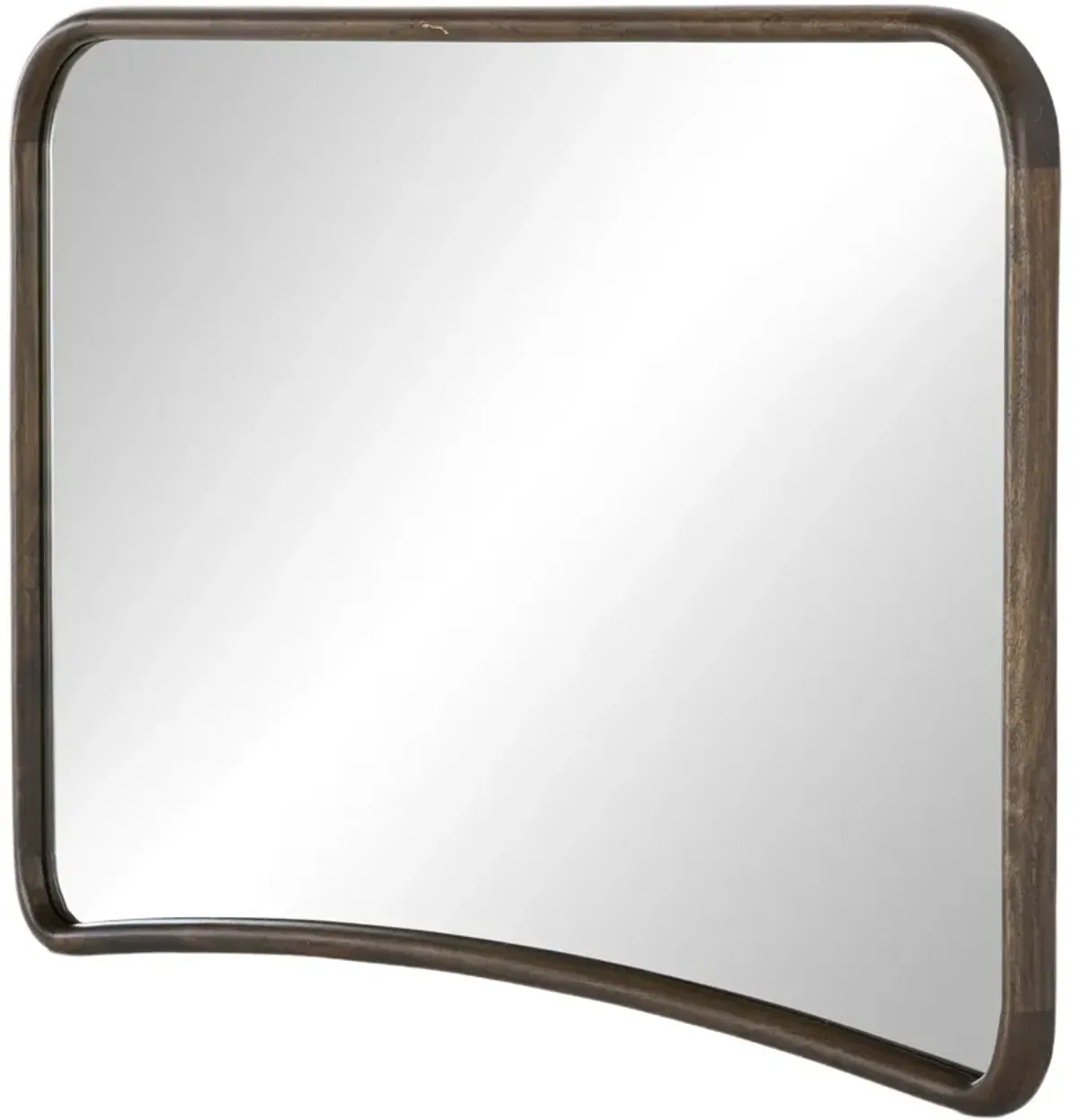 Valtrix Mantel Mirror - Aged Brown