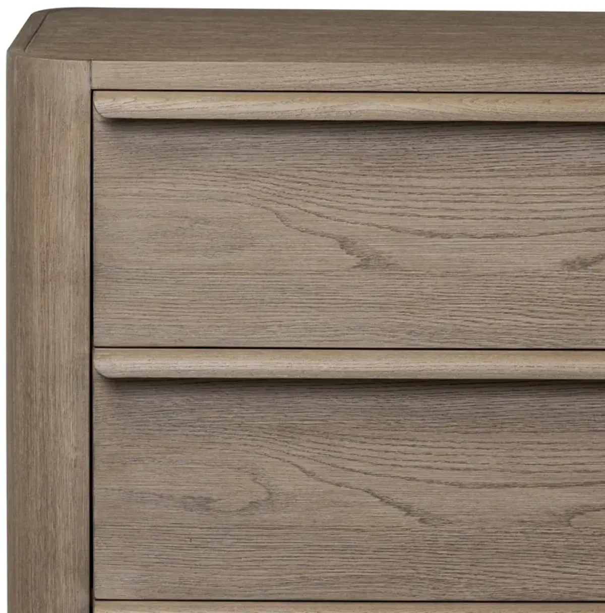 Venyx 6-Drawer Dresser, Natural Flat Oak