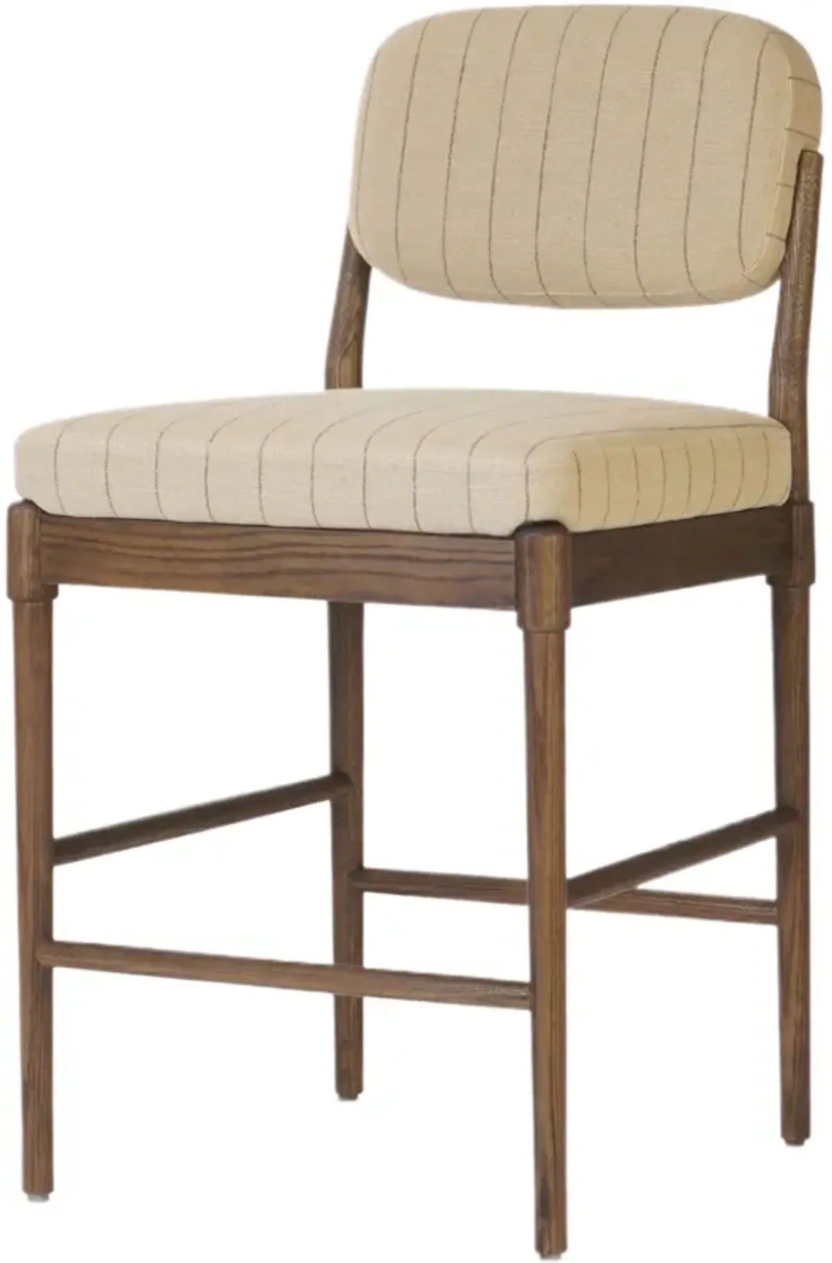 Auretta Linen Counter Stool - Lavon Flint