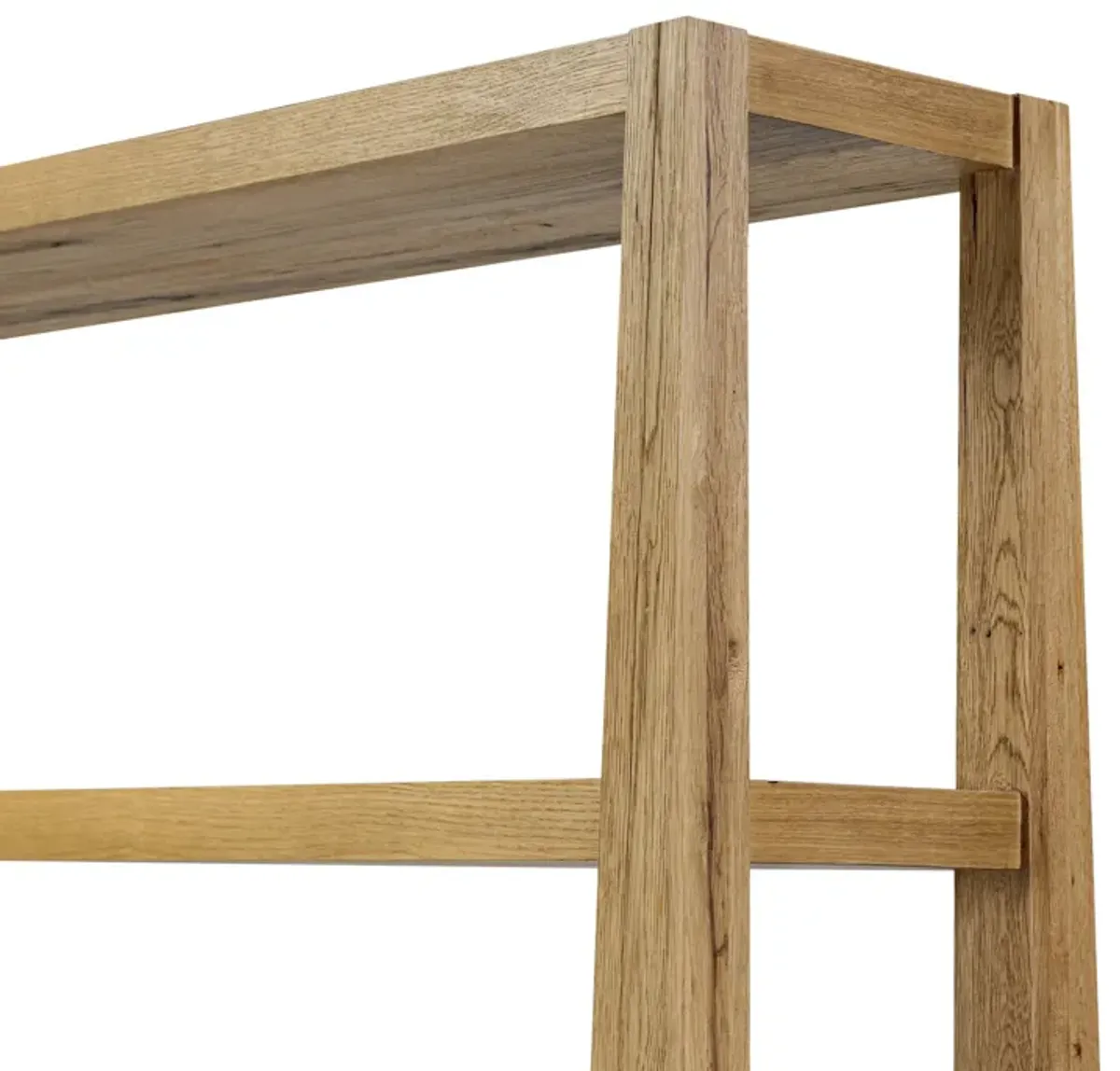 Hallowyn Bookcase - Aged Natural Oak - Brown