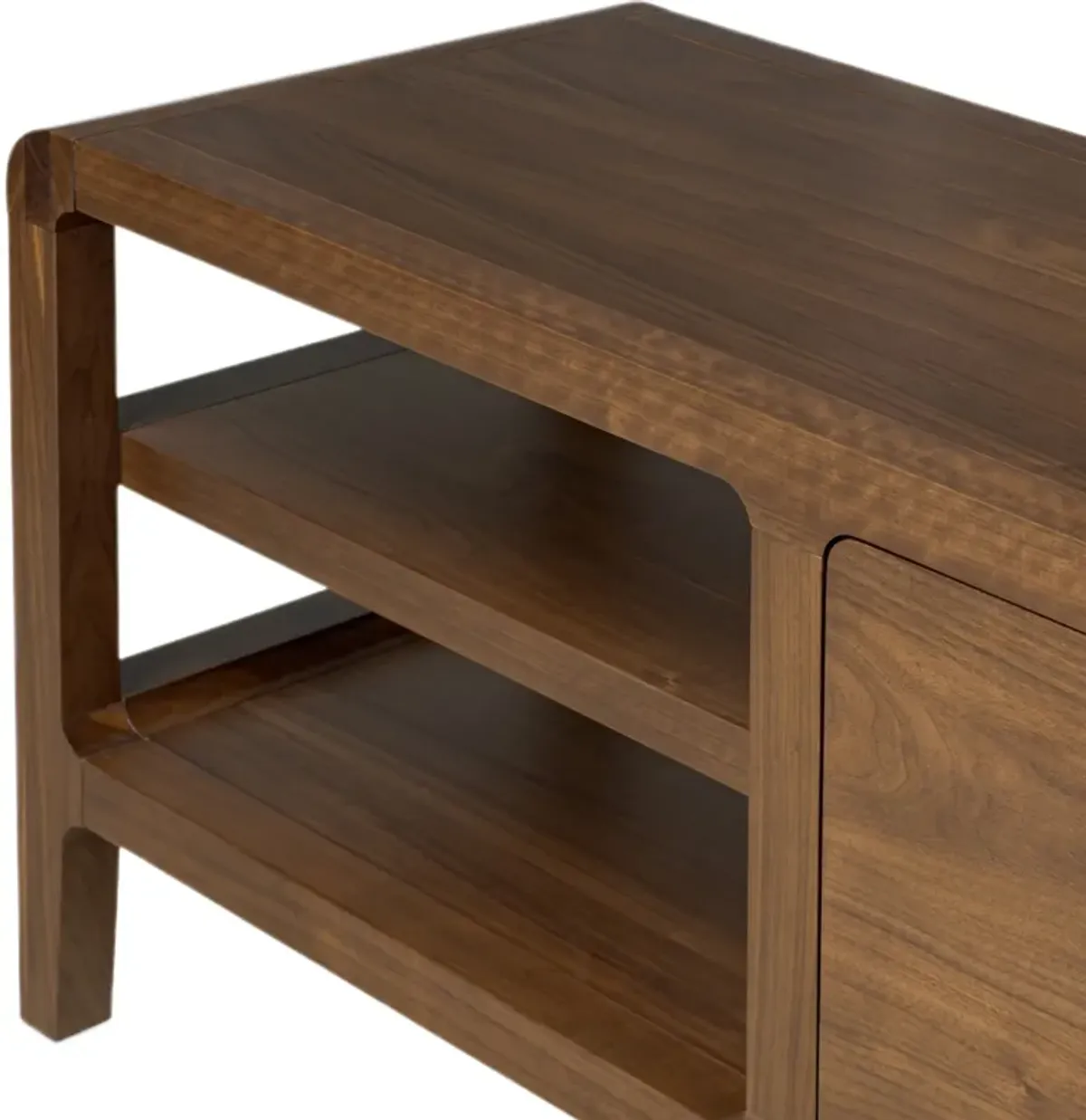 Greystone Media Console, Dark Walnut