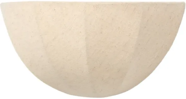 Roselake Wall Sconce - Flax Linen/Antique Brass Iron - Gold