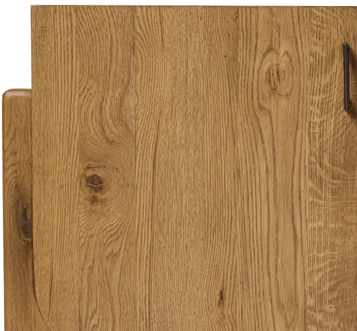 Serenwyn 4-Door Media Console - Worn Oak - Brown