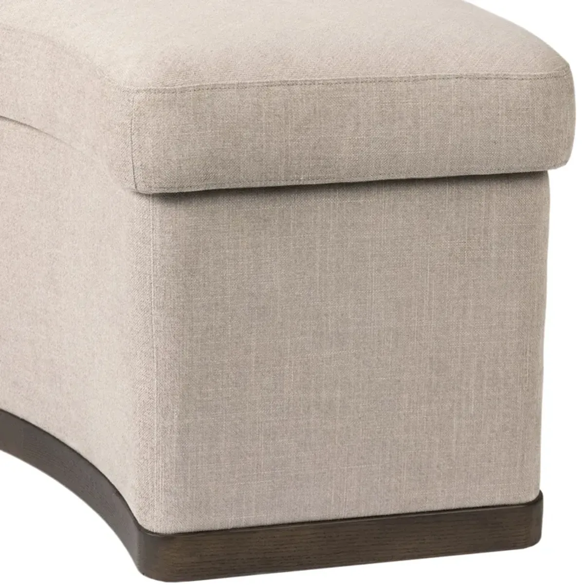 Cylana Performance Dining Bench - Harbor Sand - Beige