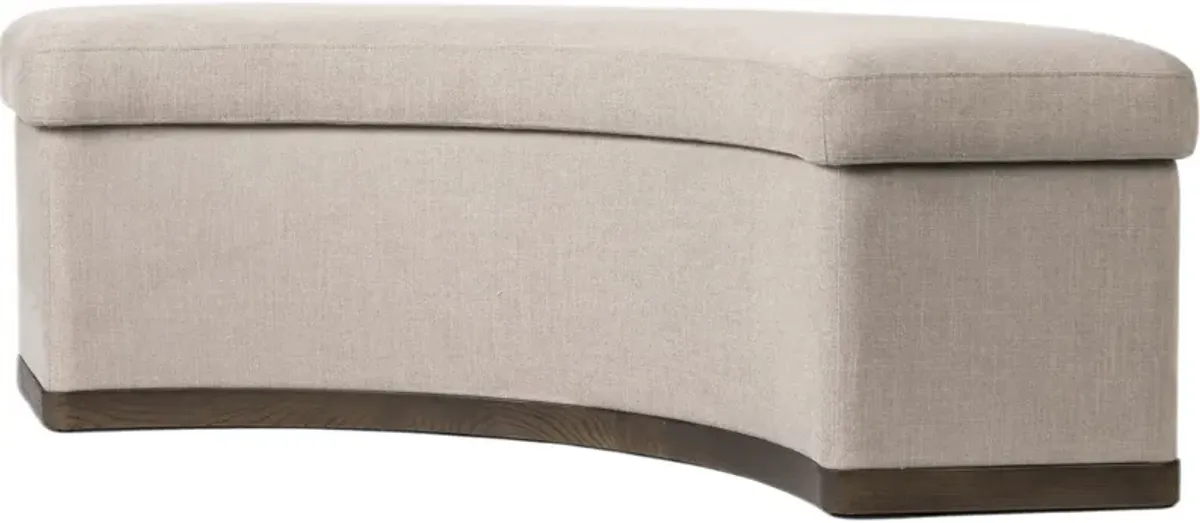 Cylana Performance Dining Bench - Harbor Sand - Beige