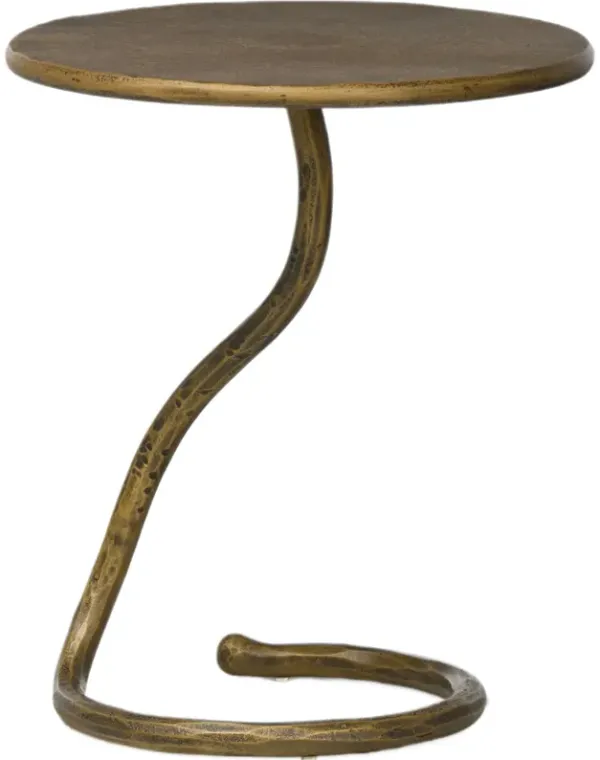 Avenya End Table - Gold