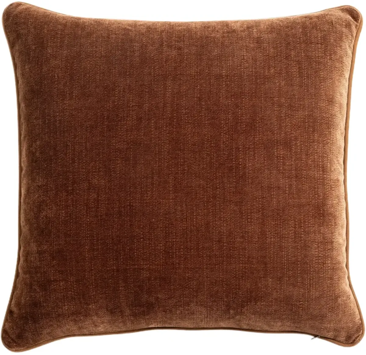 Linq 25x25 Leather Pillow - Nubuck Cognac