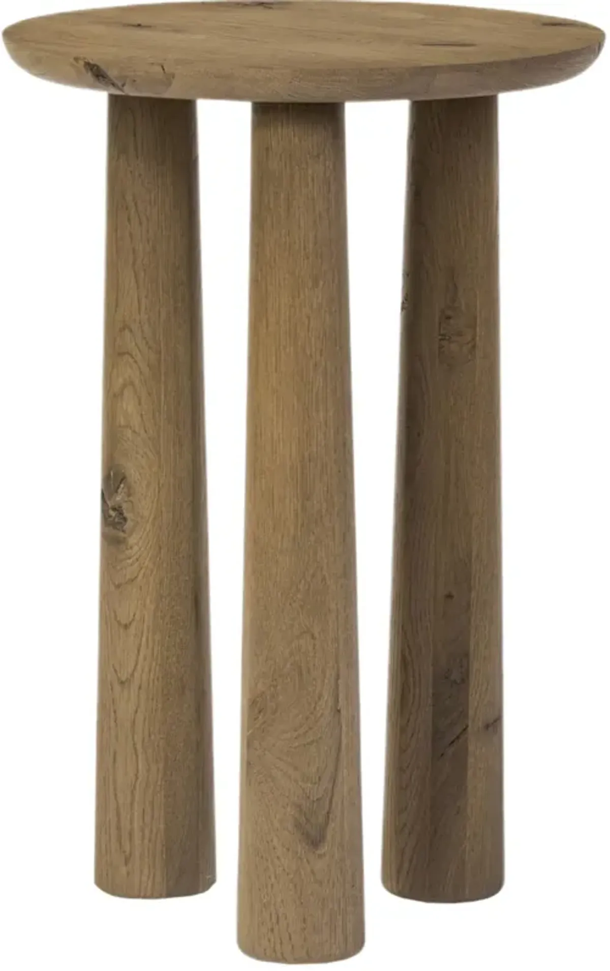 Jassira 21" Nesting End Table - Drifted Oak - Brown